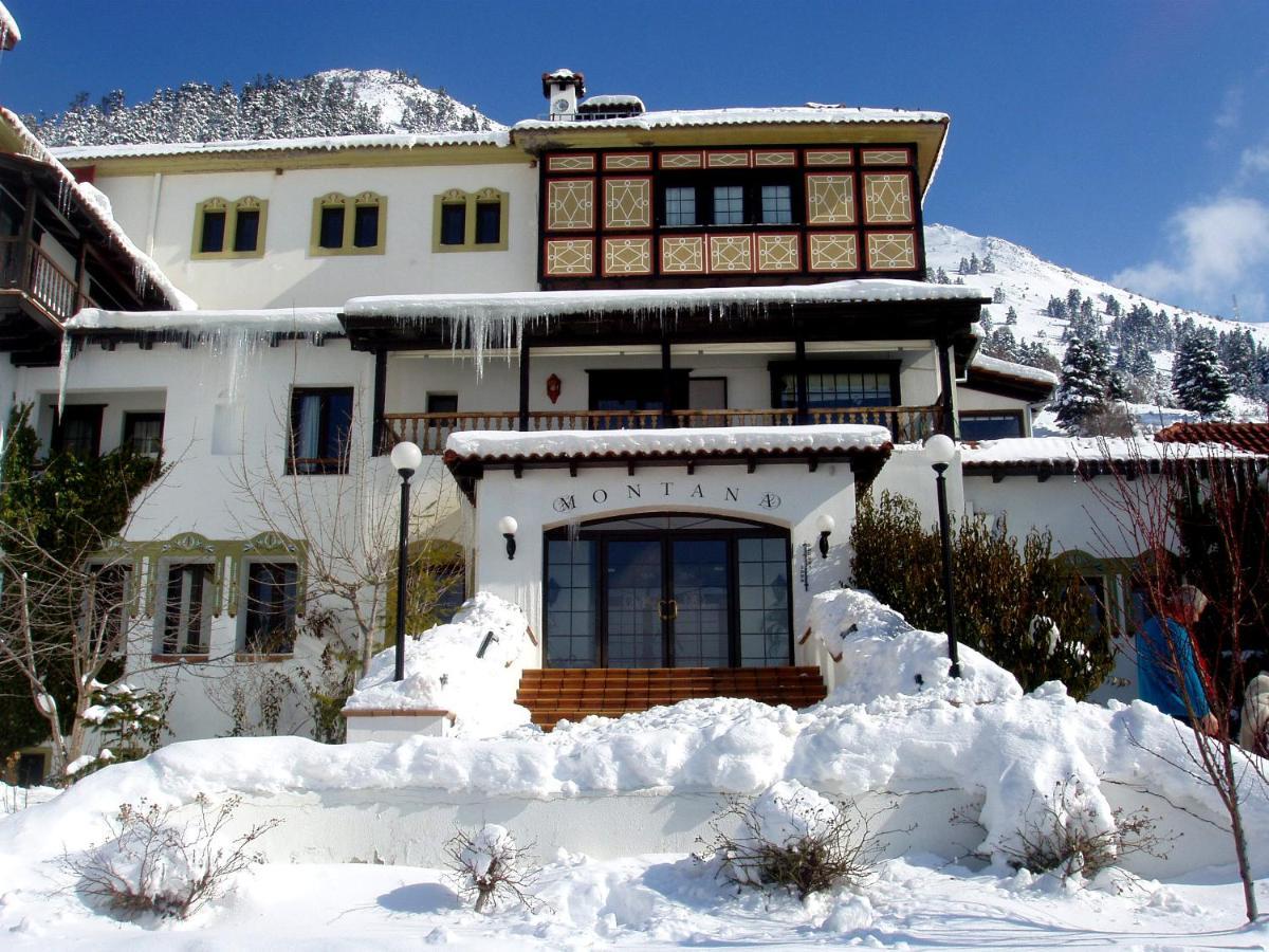 Hotel Spa Montana Karpenísion Exterior foto
